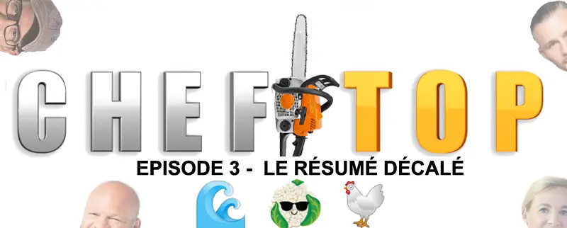 logo décalé top chef 2022 épisode 3